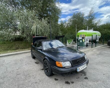 Синий Ауди 100, объемом двигателя 2.6 л и пробегом 450 тыс. км за 1702 $, фото 1 на Automoto.ua