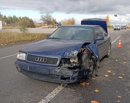 Синий Ауди 100, объемом двигателя 2.8 л и пробегом 1 тыс. км за 1186 $, фото 1 на Automoto.ua