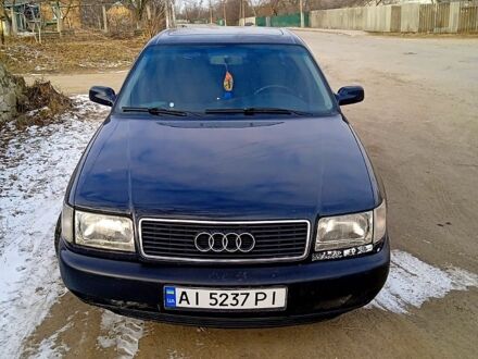 Синий Ауди 100, объемом двигателя 2.6 л и пробегом 253 тыс. км за 2450 $, фото 1 на Automoto.ua