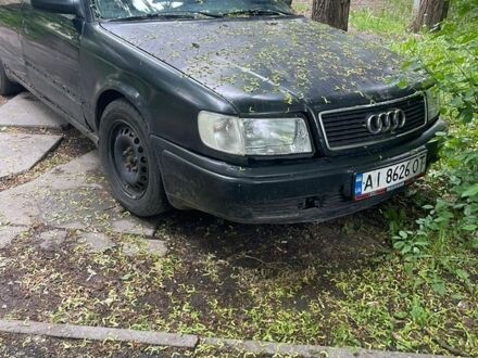 Синій Ауді 100, об'ємом двигуна 2.6 л та пробігом 250 тис. км за 1400 $, фото 1 на Automoto.ua