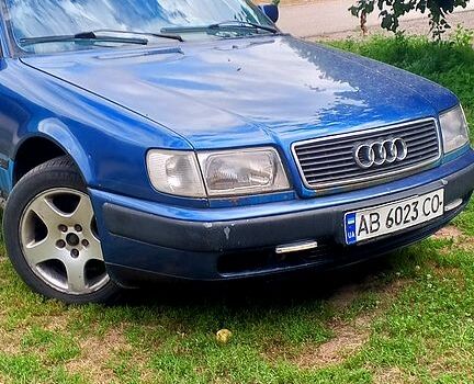 Синий Ауди 100, объемом двигателя 2 л и пробегом 0 тыс. км за 1400 $, фото 1 на Automoto.ua