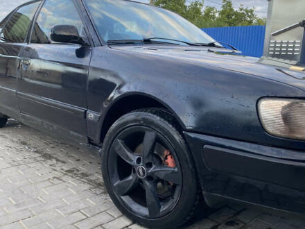 Синий Ауди 100, объемом двигателя 2.6 л и пробегом 218 тыс. км за 3100 $, фото 1 на Automoto.ua
