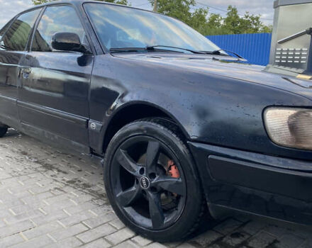 Синий Ауди 100, объемом двигателя 2.6 л и пробегом 218 тыс. км за 3100 $, фото 1 на Automoto.ua
