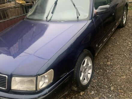 Синий Ауди 100, объемом двигателя 2.6 л и пробегом 3 тыс. км за 285 $, фото 1 на Automoto.ua