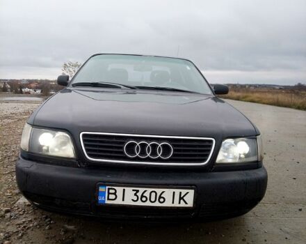 Синий Ауди 100, объемом двигателя 2.6 л и пробегом 350 тыс. км за 1900 $, фото 1 на Automoto.ua