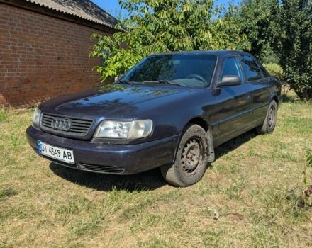 Синій Ауді 100, об'ємом двигуна 2 л та пробігом 327 тис. км за 1401 $, фото 1 на Automoto.ua