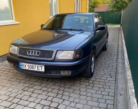 Синий Ауди 100, объемом двигателя 2 л и пробегом 350 тыс. км за 2900 $, фото 1 на Automoto.ua