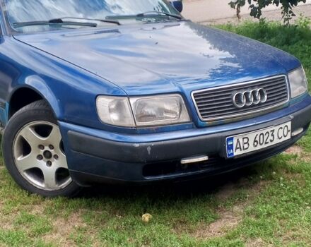 Синій Ауді 100, об'ємом двигуна 2 л та пробігом 400 тис. км за 800 $, фото 1 на Automoto.ua