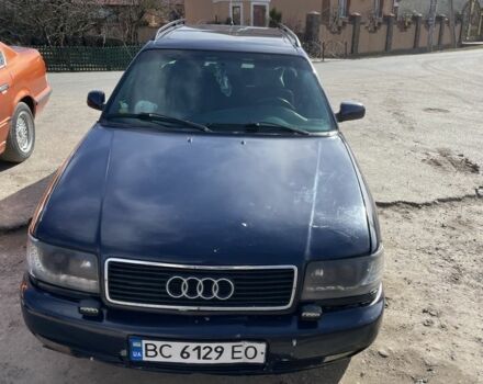 Синий Ауди 100, объемом двигателя 2.5 л и пробегом 430 тыс. км за 3600 $, фото 1 на Automoto.ua