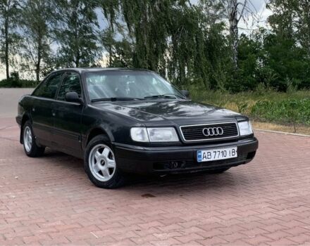 Синий Ауди 100, объемом двигателя 2.6 л и пробегом 388 тыс. км за 2350 $, фото 1 на Automoto.ua