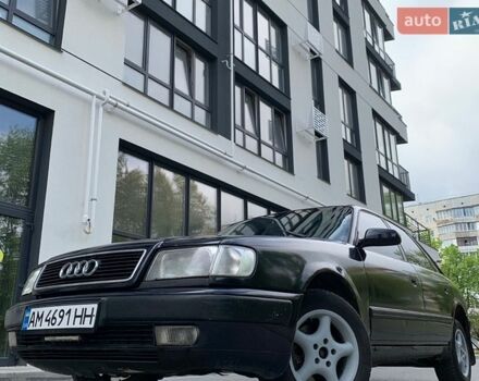 Синий Ауди 100, объемом двигателя 2 л и пробегом 494 тыс. км за 1650 $, фото 1 на Automoto.ua
