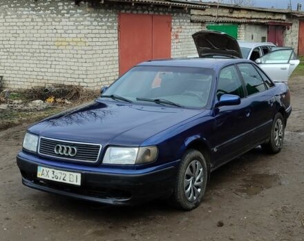 Синій Ауді 100, об'ємом двигуна 2 л та пробігом 400 тис. км за 1600 $, фото 1 на Automoto.ua
