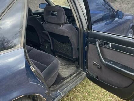 Синий Ауди 100, объемом двигателя 2.5 л и пробегом 354 тыс. км за 2700 $, фото 1 на Automoto.ua