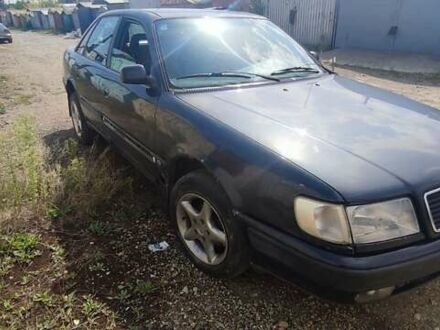 Синій Ауді 100, об'ємом двигуна 2.8 л та пробігом 350 тис. км за 1750 $, фото 1 на Automoto.ua