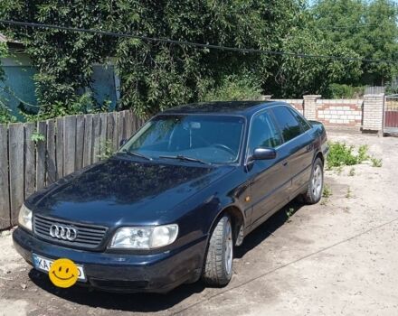 Синий Ауди 100, объемом двигателя 2.6 л и пробегом 400 тыс. км за 2500 $, фото 1 на Automoto.ua