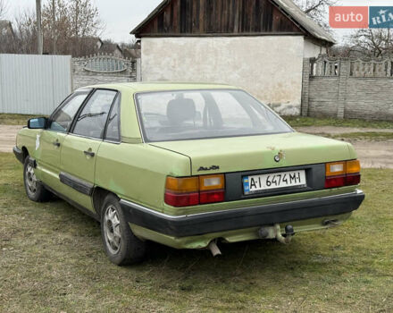 Зеленый Ауди 100, объемом двигателя 2.1 л и пробегом 280 тыс. км за 1400 $, фото 2 на Automoto.ua