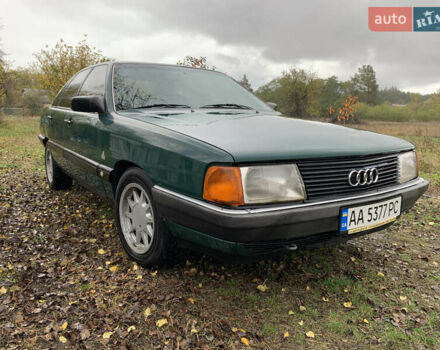 Зеленый Ауди 100, объемом двигателя 1.78 л и пробегом 338 тыс. км за 1500 $, фото 5 на Automoto.ua