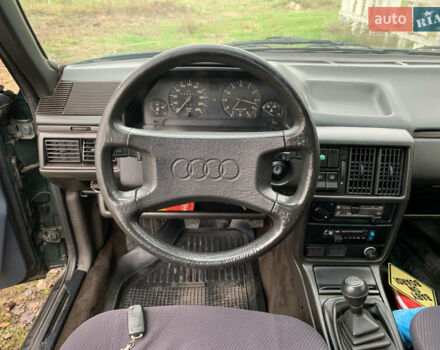 Зеленый Ауди 100, объемом двигателя 1.78 л и пробегом 338 тыс. км за 1500 $, фото 10 на Automoto.ua