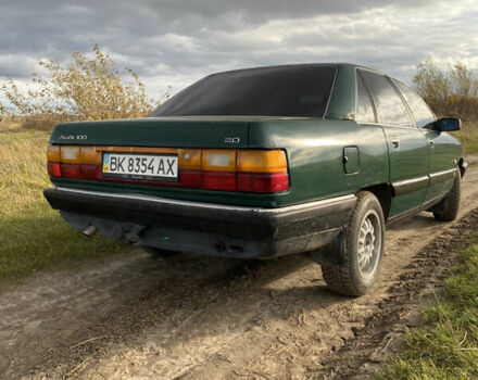 Зеленый Ауди 100, объемом двигателя 2 л и пробегом 450 тыс. км за 2000 $, фото 6 на Automoto.ua