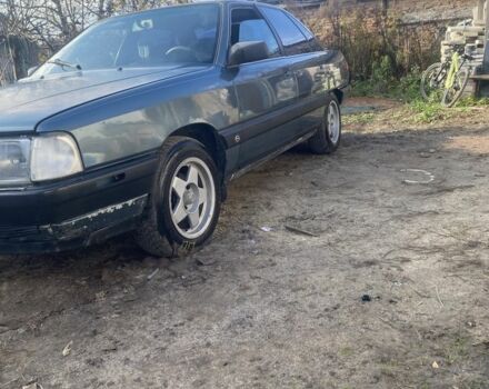 Зеленый Ауди 100, объемом двигателя 2 л и пробегом 256 тыс. км за 1700 $, фото 6 на Automoto.ua