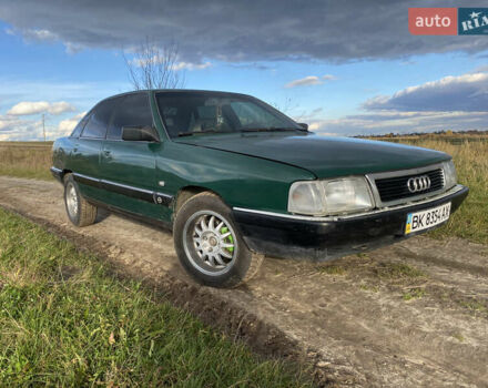 Зеленый Ауди 100, объемом двигателя 2 л и пробегом 450 тыс. км за 2000 $, фото 7 на Automoto.ua