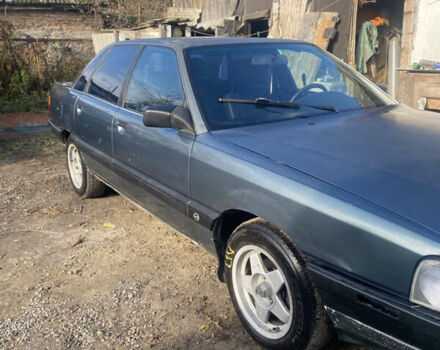 Зеленый Ауди 100, объемом двигателя 1.99 л и пробегом 256 тыс. км за 1700 $, фото 1 на Automoto.ua