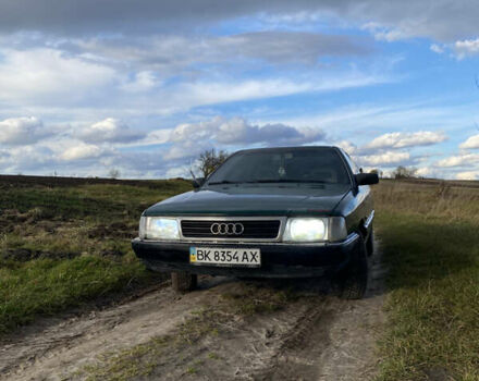Зеленый Ауди 100, объемом двигателя 2 л и пробегом 450 тыс. км за 2000 $, фото 9 на Automoto.ua