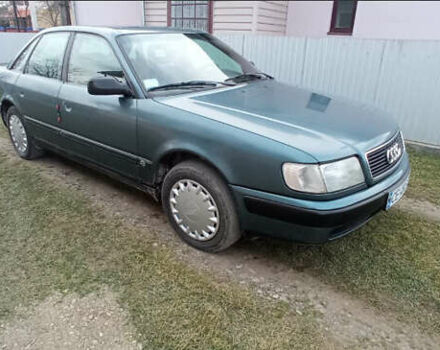Зеленый Ауди 100, объемом двигателя 2 л и пробегом 311 тыс. км за 3200 $, фото 2 на Automoto.ua