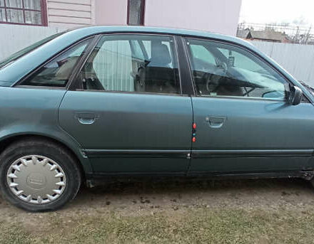 Зеленый Ауди 100, объемом двигателя 2 л и пробегом 311 тыс. км за 3200 $, фото 9 на Automoto.ua
