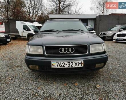 Зеленый Ауди 100, объемом двигателя 2 л и пробегом 261 тыс. км за 2450 $, фото 2 на Automoto.ua