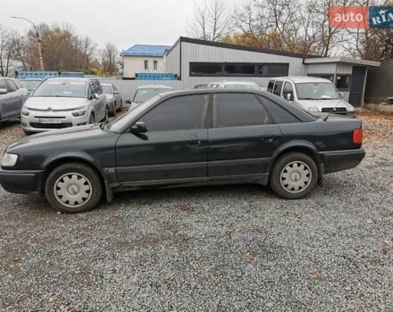 Зеленый Ауди 100, объемом двигателя 2 л и пробегом 261 тыс. км за 2450 $, фото 9 на Automoto.ua