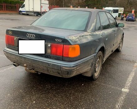 Зеленый Ауди 100, объемом двигателя 2 л и пробегом 200 тыс. км за 1400 $, фото 2 на Automoto.ua