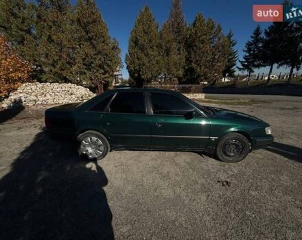 Зеленый Ауди 100, объемом двигателя 2.6 л и пробегом 292 тыс. км за 2800 $, фото 4 на Automoto.ua