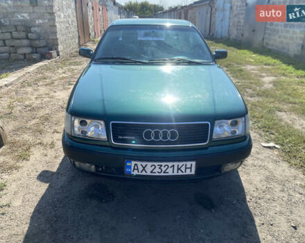 Зелений Ауді 100, об'ємом двигуна 2.8 л та пробігом 357 тис. км за 3200 $, фото 7 на Automoto.ua