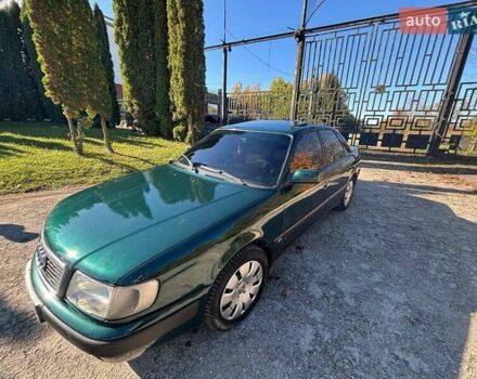 Зеленый Ауди 100, объемом двигателя 2.6 л и пробегом 292 тыс. км за 2800 $, фото 6 на Automoto.ua