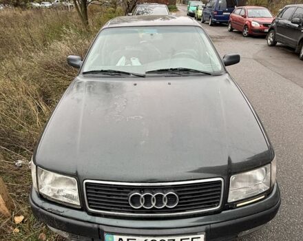 Зеленый Ауди 100, объемом двигателя 2 л и пробегом 415 тыс. км за 2500 $, фото 1 на Automoto.ua