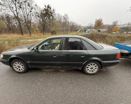 Зеленый Ауди 100, объемом двигателя 2 л и пробегом 415 тыс. км за 2500 $, фото 6 на Automoto.ua