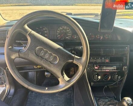 Зеленый Ауди 100, объемом двигателя 2.6 л и пробегом 292 тыс. км за 2800 $, фото 3 на Automoto.ua