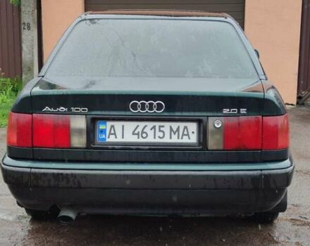Зеленый Ауди 100, объемом двигателя 2 л и пробегом 265 тыс. км за 2200 $, фото 12 на Automoto.ua