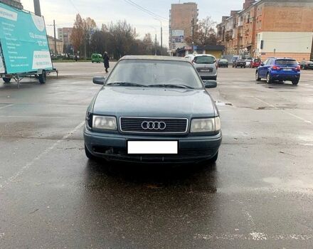 Зеленый Ауди 100, объемом двигателя 2 л и пробегом 200 тыс. км за 1400 $, фото 3 на Automoto.ua