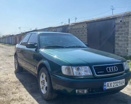 Зелений Ауді 100, об'ємом двигуна 2.8 л та пробігом 357 тис. км за 3200 $, фото 1 на Automoto.ua