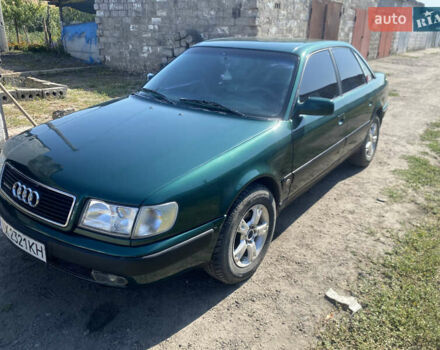 Зелений Ауді 100, об'ємом двигуна 2.8 л та пробігом 357 тис. км за 3200 $, фото 8 на Automoto.ua