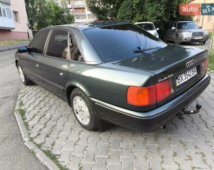 Ауди 100 1992 в Хмельницком на Automoto.ua Зеленый Ауди 100, объемом двигателя 2.3 л и пробегом 300 тыс. км за 3500 $, фото 3 на Automoto.ua