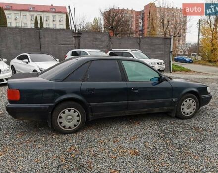 Зеленый Ауди 100, объемом двигателя 2 л и пробегом 261 тыс. км за 2450 $, фото 4 на Automoto.ua