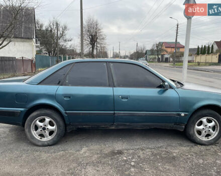 Зеленый Ауди 100, объемом двигателя 2.3 л и пробегом 300 тыс. км за 1500 $, фото 5 на Automoto.ua