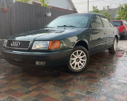 Зеленый Ауди 100, объемом двигателя 1.98 л и пробегом 320 тыс. км за 3000 $, фото 5 на Automoto.ua