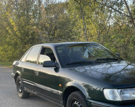 Ауди 100 1992 в Борисполе на Automoto.ua Зеленый Ауди 100, объемом двигателя 2.3 л и пробегом 281 тыс. км за 2300 $, фото 1 на Automoto.ua