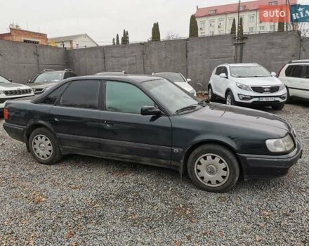 Зеленый Ауди 100, объемом двигателя 2 л и пробегом 261 тыс. км за 2450 $, фото 3 на Automoto.ua