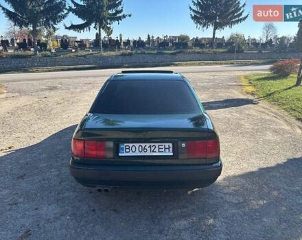 Зеленый Ауди 100, объемом двигателя 2.6 л и пробегом 292 тыс. км за 2800 $, фото 5 на Automoto.ua