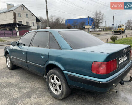 Зеленый Ауди 100, объемом двигателя 2.3 л и пробегом 300 тыс. км за 1500 $, фото 3 на Automoto.ua